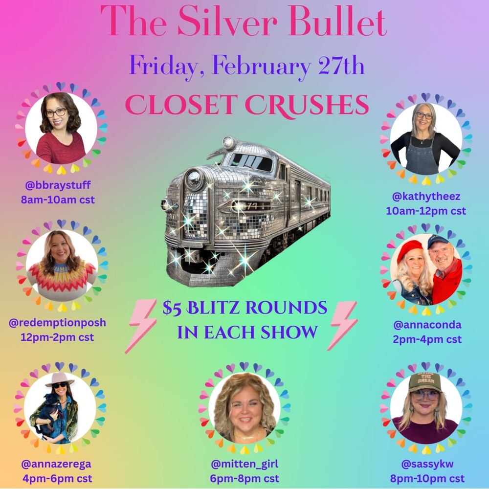 Official Silver Bullet Train Event!
May 29th $5 BLITZ in each show! - Picture 3 of 15